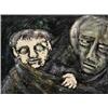 Image 1 : ANNE YEATS (1919-2001), Oil on canvas, Mother and Child, 30cms x 40cms, €300/500, Illus...