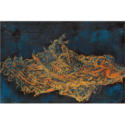 ANNE YEATS (1919-2001), Oil on board, Shawl, 36cms x 54cms, €500/800, Illustration...