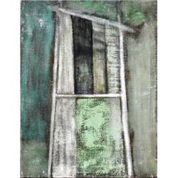 ANNE YEATS (1919-2001), Oil on canvas, Face in the Window, 26cms x 36cms, €1000/1500, I...