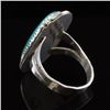 Image 2 : Harold Trujillo Navajo Ring Sterling &Turquoise