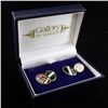 Image 1 : London Badge & Button LBB Double Panel Cufflinks