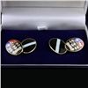 Image 2 : London Badge & Button LBB Double Panel Cufflinks