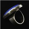 Image 5 : Sterling Modernist Style Lapis Lazuli Jewelry Set