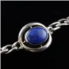 Image 9 : Sterling Modernist Style Lapis Lazuli Jewelry Set