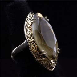 Vintage Smokey Quartz Ring