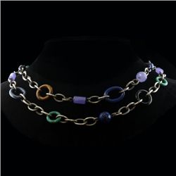 Whitney Kelley Gemstone Two Strand Necklace