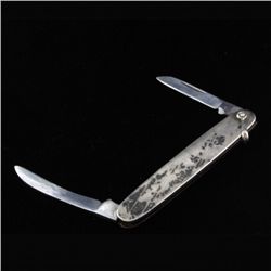 Vintage Simmons Sterling Pocket Knife