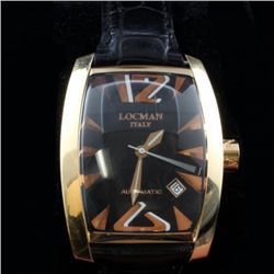 Locman Panorama Automatic 18k Gold Watch