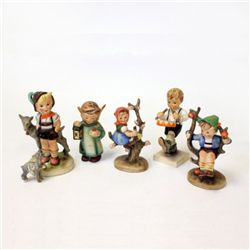 Set of 5 German Goebel Hummels