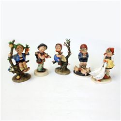 Set of 5 Goebel Hummel Figurines