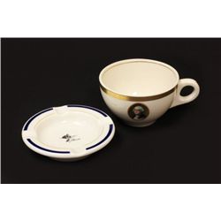 RR China-Geo. Washington Cup & Chessie Ashtray