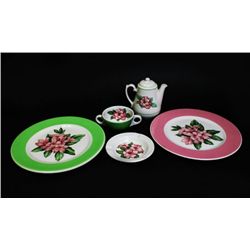 5 Pc. Chesapeake & Ohio RR China Greenbrier