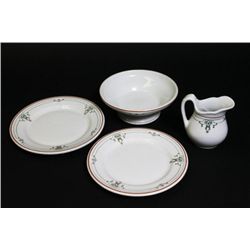 4 Piece Chicago Northwestern Depot Ornament China