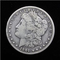 1901 O Morgan Silver Dollar