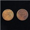Image 2 : Lot of 2 1922 D Wheat Pennies