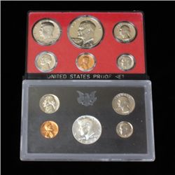 Proof Set Lot 1968 S and 1973 S