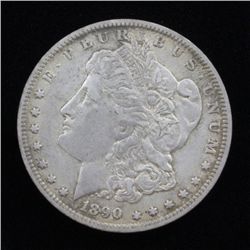 1890 O Morgan Silver Dollar