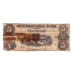 Canadian 5 Dollar Bill