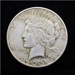 1935 Peace Dollar