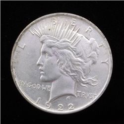 1922 Morgan Silver Dollar