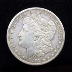1897 S Morgan Silver Dollar