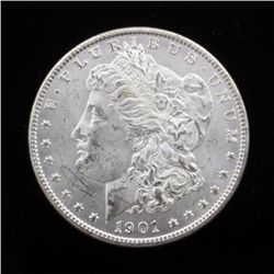 1901 O Morgan Silver Dollar