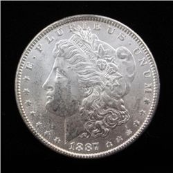 1887 Morgan Silver Dollar