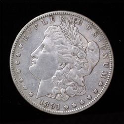 1891 S Morgan Silver Dollar