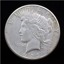1923 S Peace Dollar