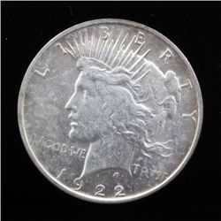 1922 D Peace Dollar