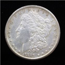 1881 S Morgan Silver Dollar
