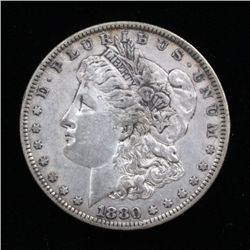 1880 O Morgan Silver Dollar