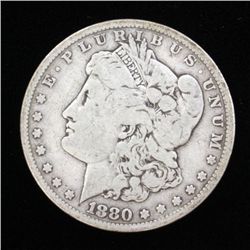 1880 Morgan Silver Dollar