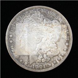 1901 O Morgan Silver Dollar