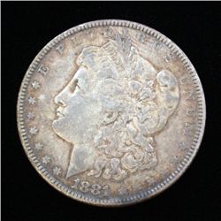 1881 Morgan Silver Dollar
