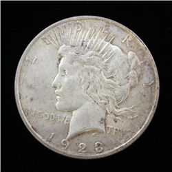 1923 D Peace Dollar