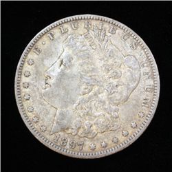 1897 O Morgan Silver Dollar