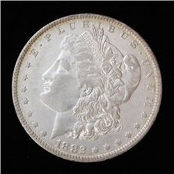 1882 O Uncirculated Morgan Silver Dollar