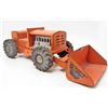Image 1 : VINTAGE STRUCTO PRESSED STEEL FRONT LOADER TRACTOR TOY