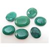 Image 1 : LOT OF 113.2 CTS. OF NATURAL GREEN EMERALDS