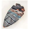 Image 1 : 98.0 CT. MEXICAN RAINBOW CARVED STONE LEAF
