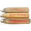 Image 3 : LOT OF 3 ADVERTISING ICE PICKS WITH WOOD HANDLES