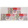 Image 2 : LOT OF 3 CANBERRA CURRENCY 2012 50 DOLLARS