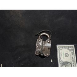 ANTIQUE PAD LOCK WITH KEY