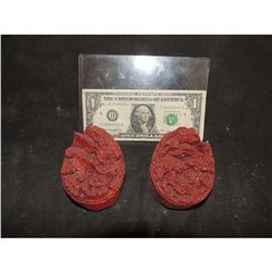 HELLBOY SCREEN USED STUNT HORNS BROKEN OFF VERSION 2