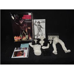 A NIGHTMARE ON ELM STREET FIRST FREDDY KRUGER MODEL KIT UNASSEMBLED STILL IN ORIGINAL BOX RARE!