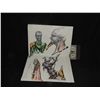 Image 1 : THE MUMMY CONCEPT SKETCH HAND DRAWN & SIGNED ORIGINAL FROM PRODUCTION 6