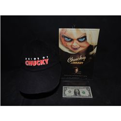BRIDE OF CHUCKY CAST & CREW HAT WITH PREMIERE PROGRAM
