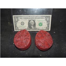 HELLBOY 2 THE GOLDEN ARMY SCREEN USED HERO HORNS GROUND DOWN VERSION