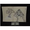 Image 1 : HERCULES CONCEPT SKETCH HAND DRAWN & SIGNED ORIGINAL FROM PRODUCTION 3